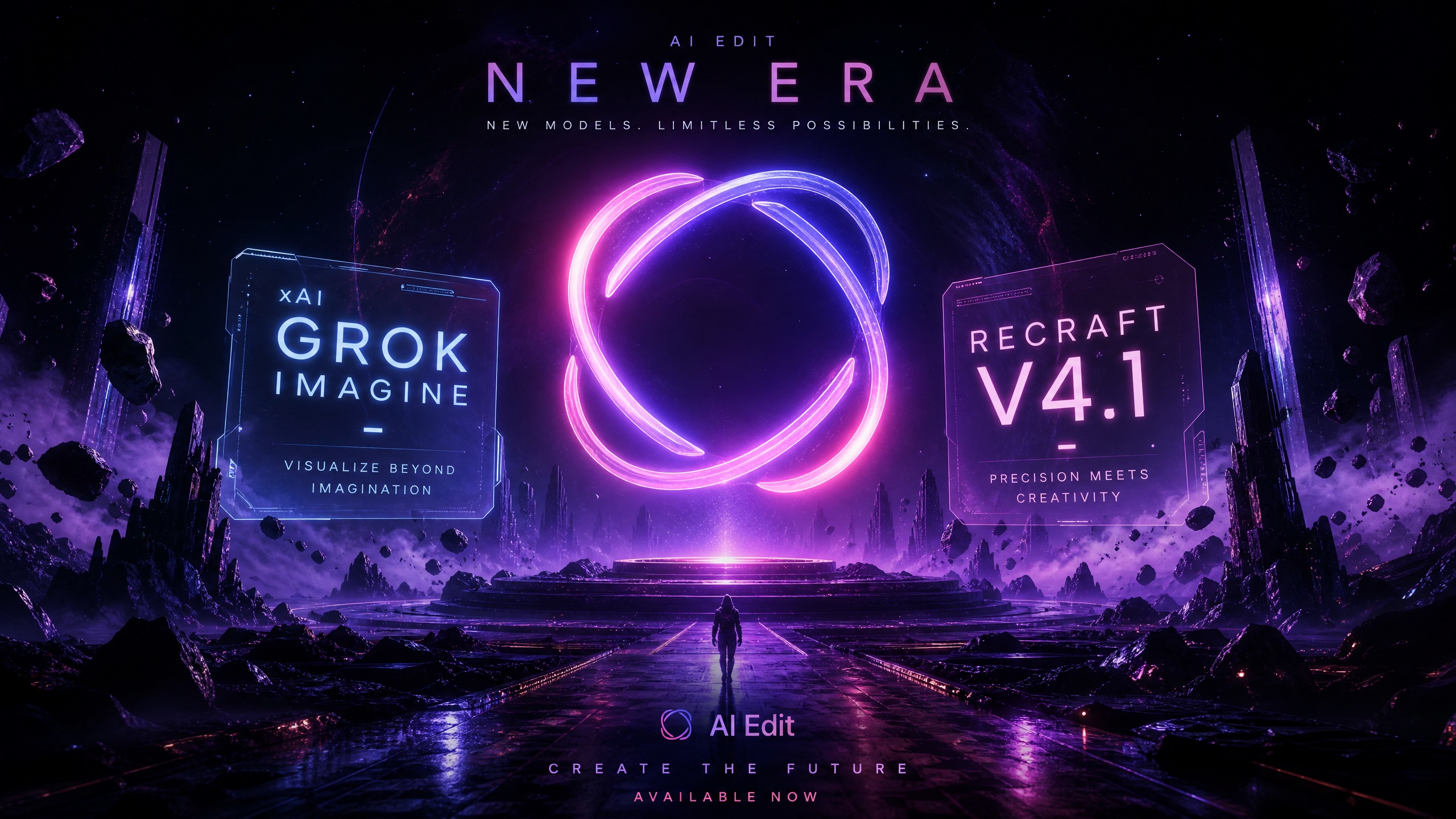 Grok Edited Images New Image Models on AI Edit: Grok Imagine Image Quality and Recraft V4 ...