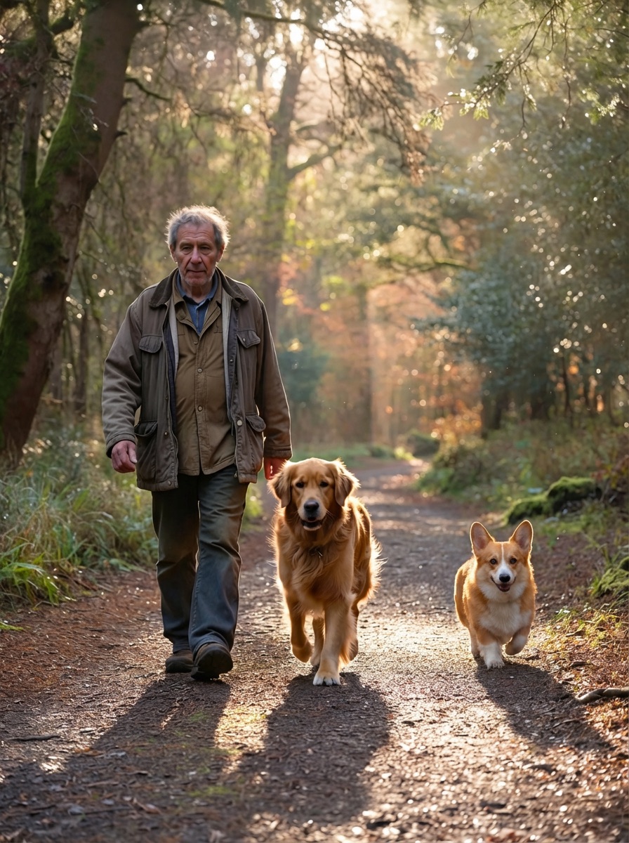 Object replaced with a corgi dog via inpainting