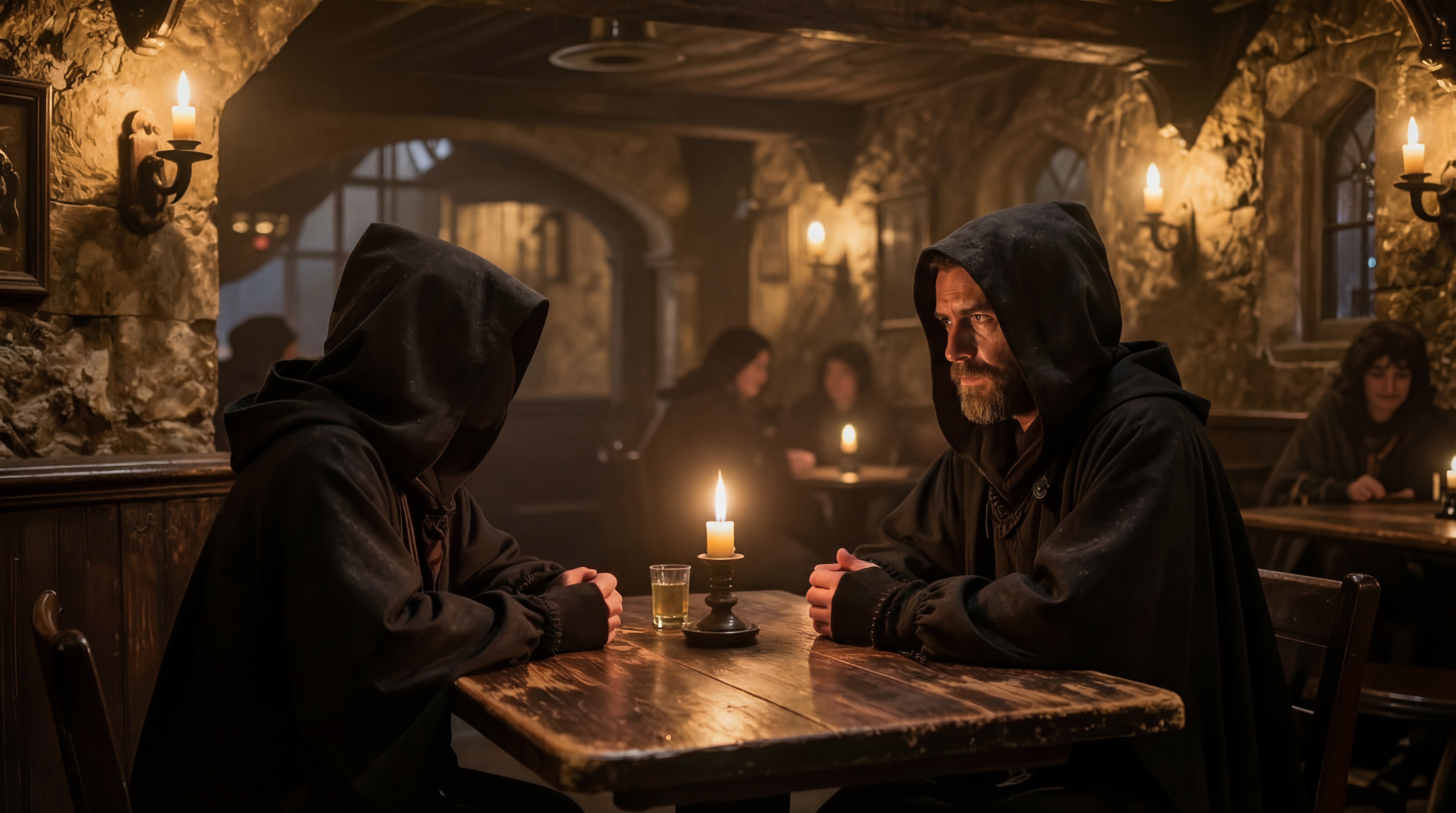 Face uncovered via AI inpainting